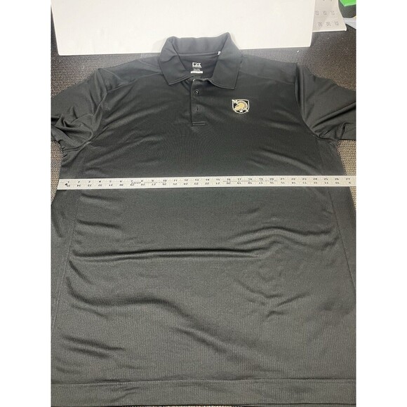 Army University Cutter And Buck Polo Shirt Mens Large Black Short Sleeve XXLT - Picture 4 of 8
